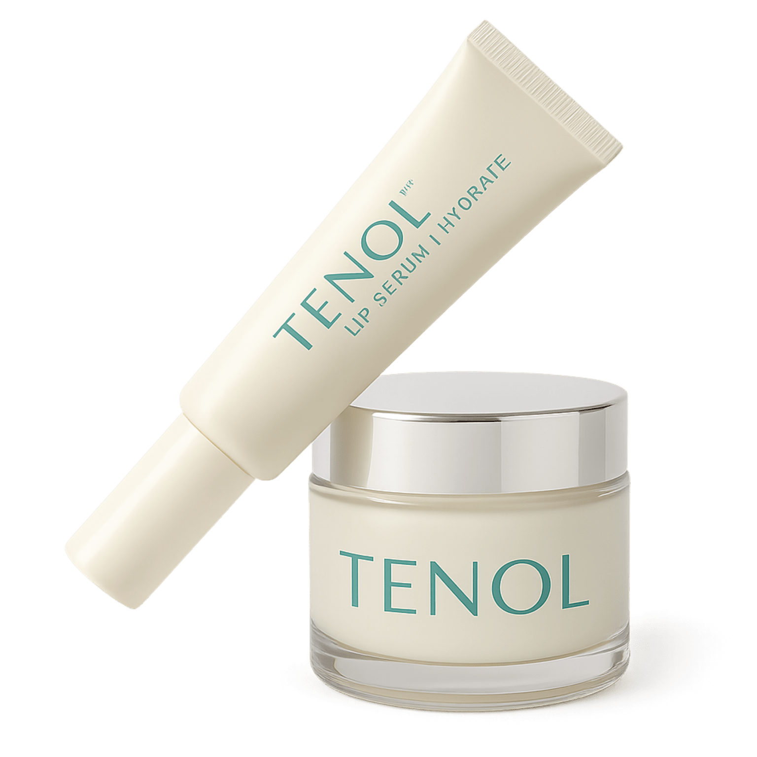 Two - Step Hydration & Barrier Lip Recovery System (with 7% Lactic Acid, Peptide & Ceramide) - Tenol™ -