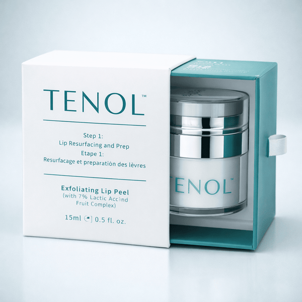 Exfoliating Lip Peel | Resurfacing Gel with 7% Lactic Acid - Tenol™ - Resurfacing