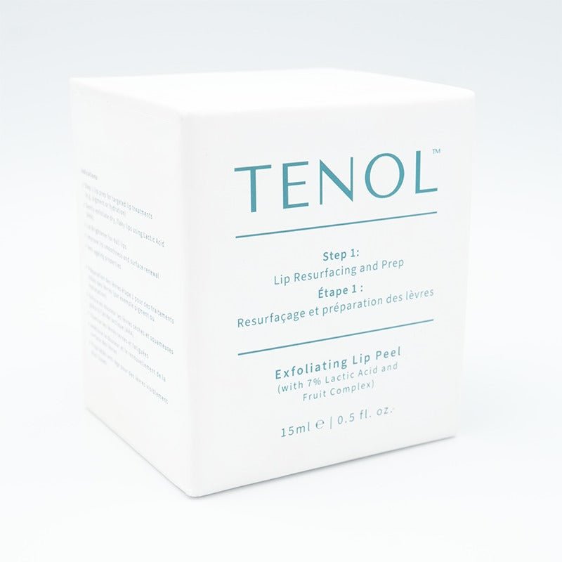 Exfoliating Lip Peel | Resurfacing Gel with 7% Lactic Acid and Fruit Complex - Tenol™ - Resurfacing