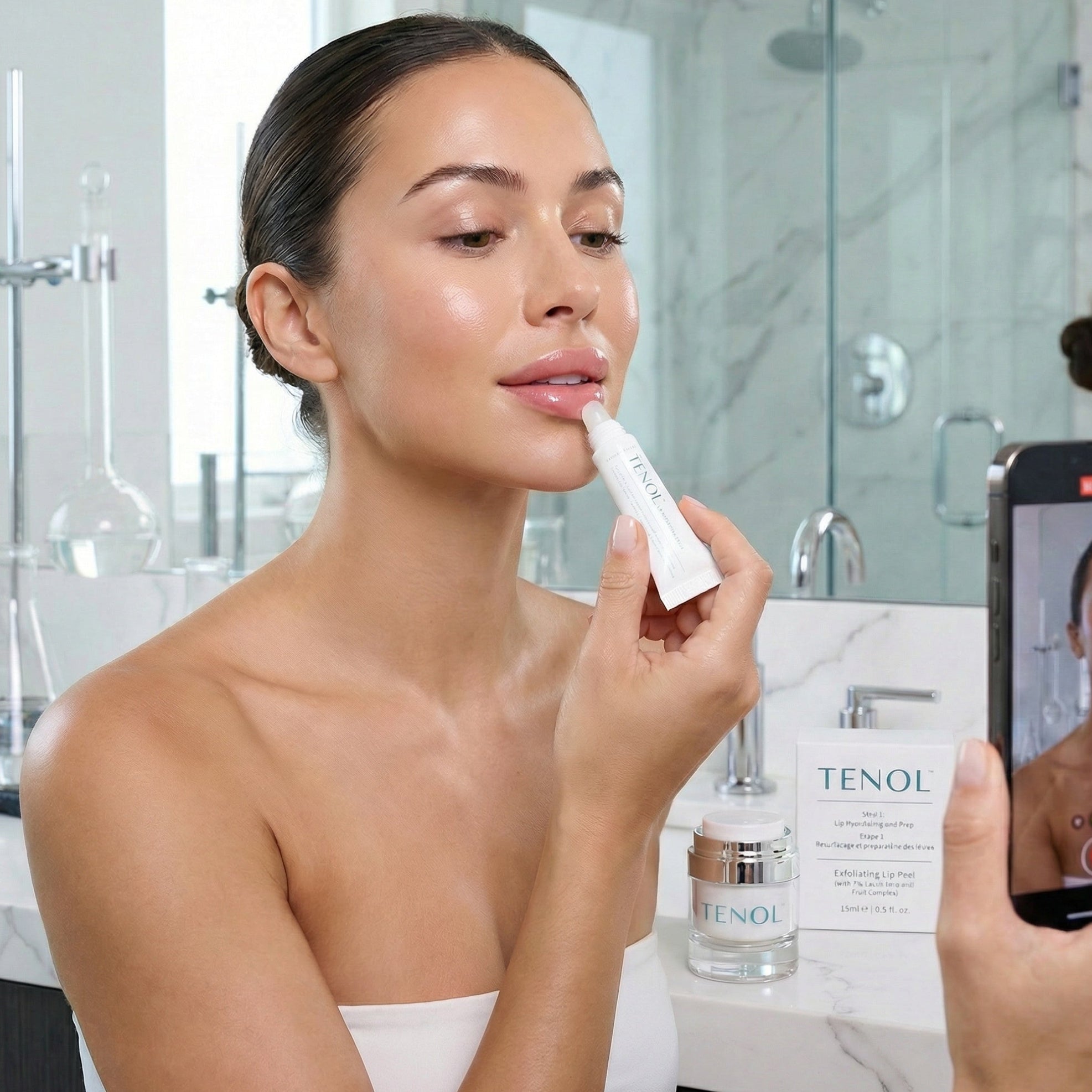 Two - Step Exfoliant & Hydration Lip Treatment - Tenol™ - 