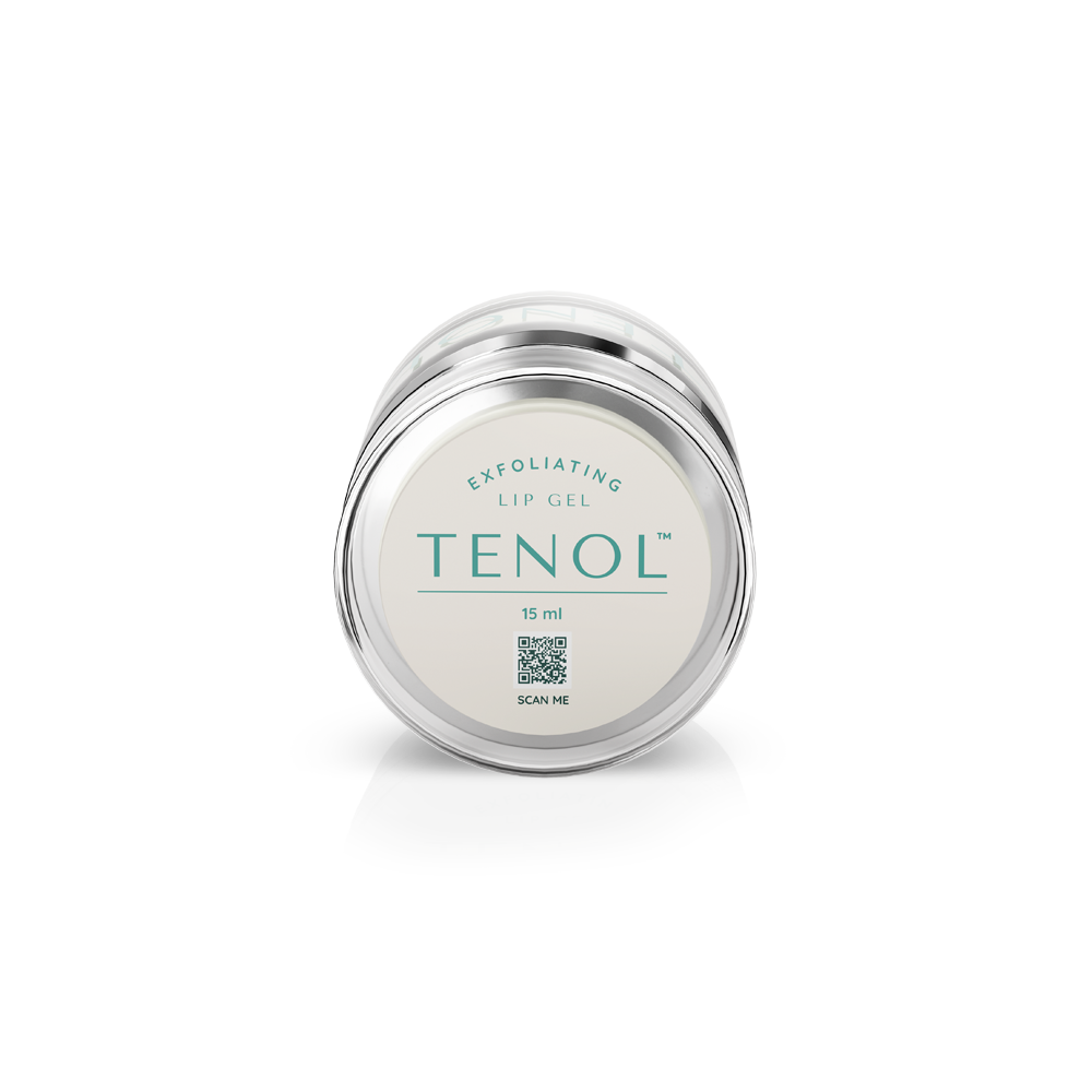 Gel exfoliant pour les lèvres au Tenol - Anti-âge et réparateur 