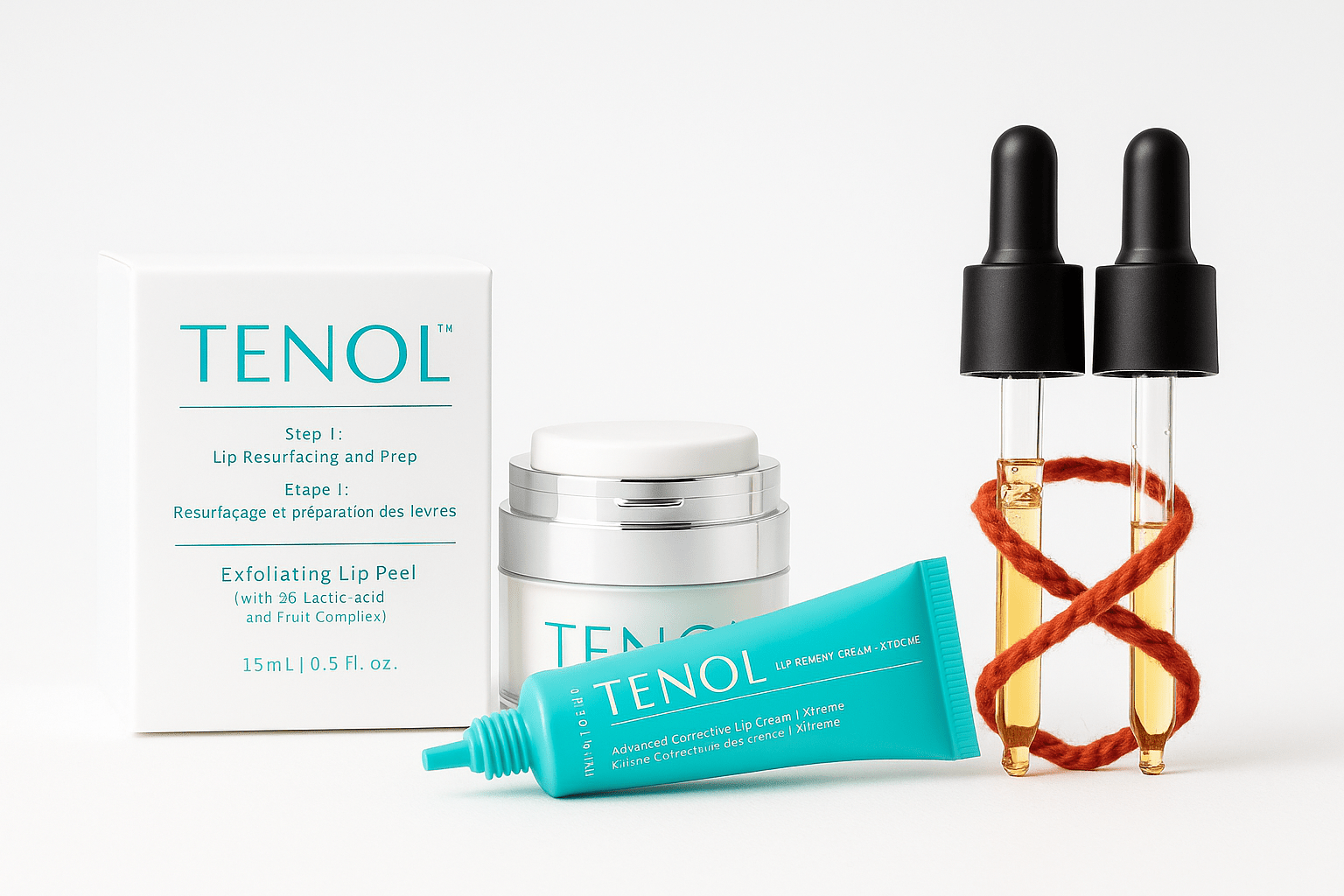 Two - Step Resurfacing & Corrective Lip Renewal System - Tenol™ - Two - Step Lip Treatment